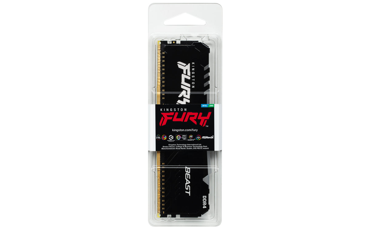 Kingston KF436C17BBA/8 - DDR4, módulo, 8 GB, DIMM de 288 contactos, 3600 MHz