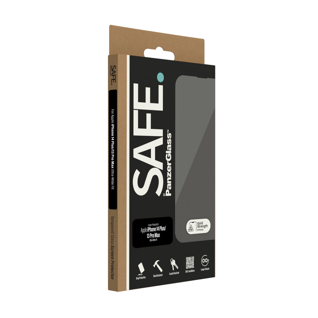 PanzerGlass SAFE. by ® Screen Protector iPhone 14 Plus | 13 Pro Max | Ultra-Wide Fit Protector de pantalla Apple 1 pieza(s) (5)
