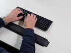 Mousetrapper Wrist Support - Large descansa muñecas Imitación piel Negro (3)