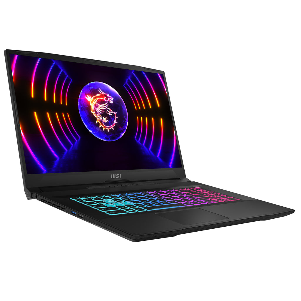 MSI Katana 17 B13UCRK-1426 Intel® Core™ i5 i5-13420H Portátil 43,9 cm (17.3") Full HD 16 GB DDR5-SDRAM 512 GB SSD NVIDIA GeForce RTX 3050 Wi-Fi 6E (802.11ax) FreeDOS Negro (3)