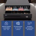 iggual IGG317471 cajón de efectivo Cajón de efectivo automático y manual (3)