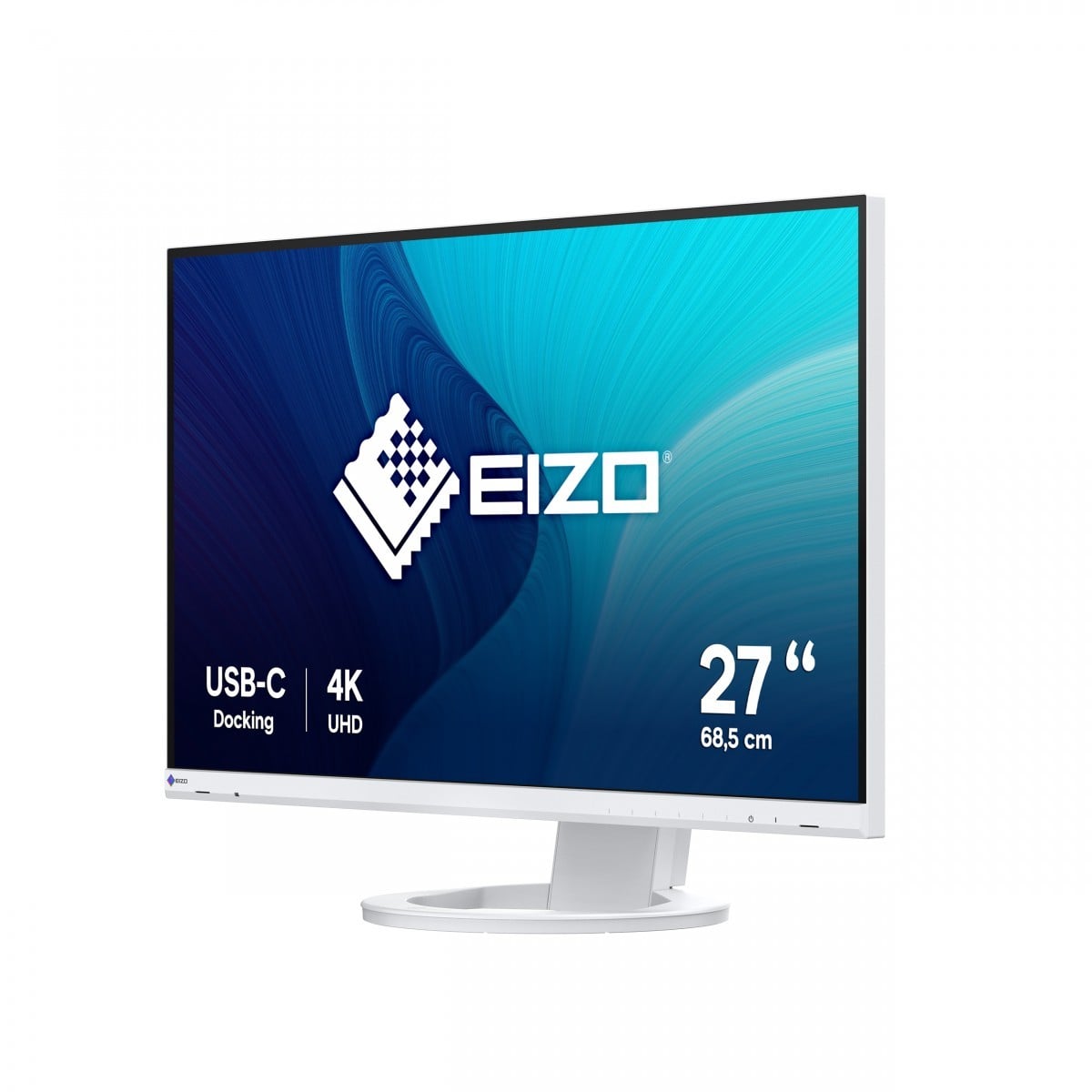 EIZO EV2740S-WT Moniteur 27" 3840x2160 IPS Blanc USB-C, DP, HDMI, 4x USB-A (2)