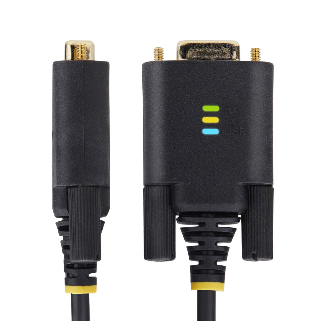StarTech.com 1P6FFC-USB-SERIAL cable de serie Negro USB tipo A DB-9