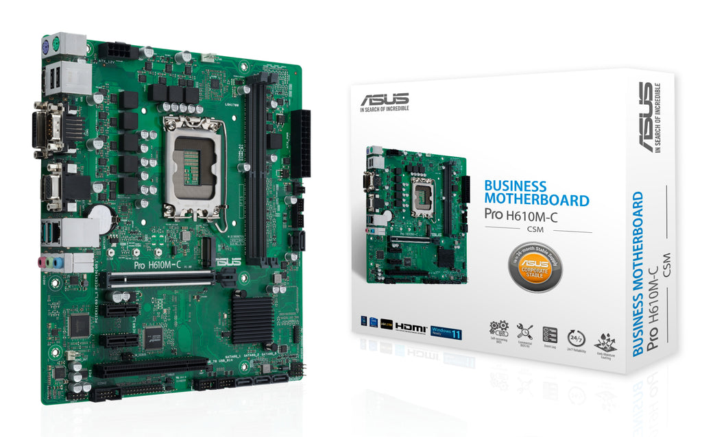 ASUS Pro H610M-C-CSM Intel H610 LGA 1700 micro ATX (2)
