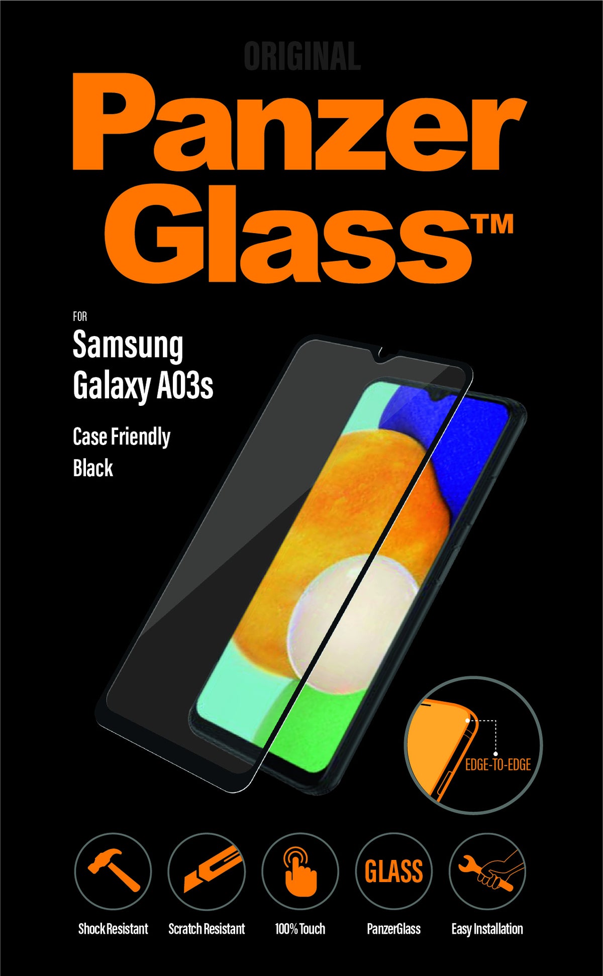 PanzerGlass ® Screen Protector Samsung Galaxy A03s | A03 Protector de pantalla 1 pieza(s) (9)