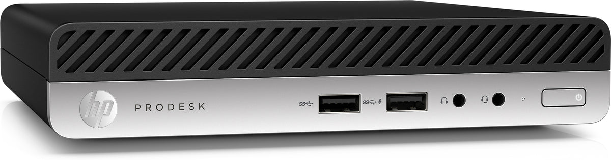 HP ProDesk 400 G5 Intel® Core™ i7 i7-9700T 16 GB DDR4-SDRAM 512 GB SSD Windows 10 Pro Mini PC Black, Silver (4)