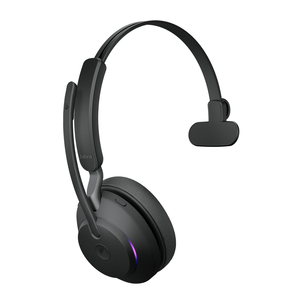 Jabra Evolve2 65 Auriculares Inalámbrico Diadema Oficina/Centro de llamadas USB tipo A Bluetooth Base de carga Negro (2)