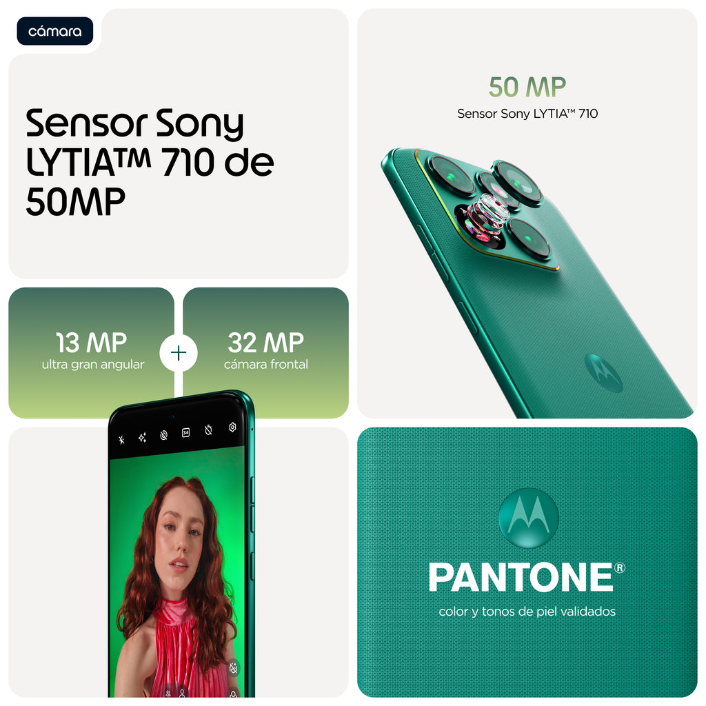 Motorola edge 70 fusion 17,2 cm (6.78") SIM doble Android 16.0 5G USB Tipo C 8 GB 256 GB 7000 mAh Verde (6)