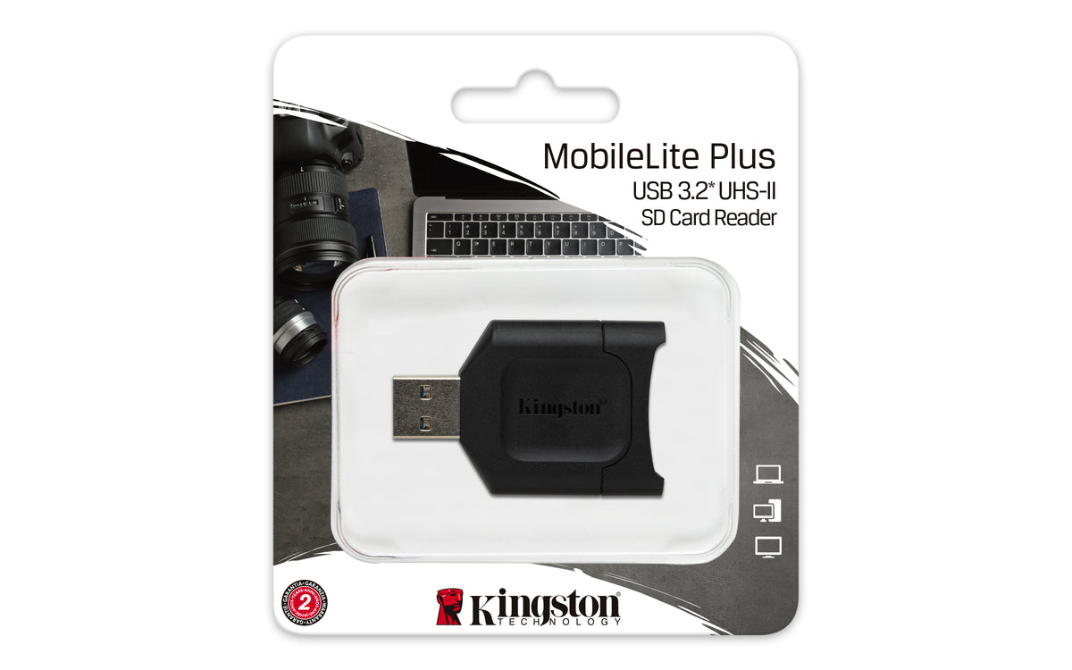 MLP - Kingston MobileLite Plus, Lector de tarjetas (SD, SDHC, sdxc, SDHC UHS-I