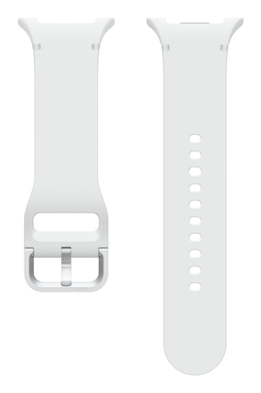 Samsung Correa de caucho para Galaxy Watch Blanco