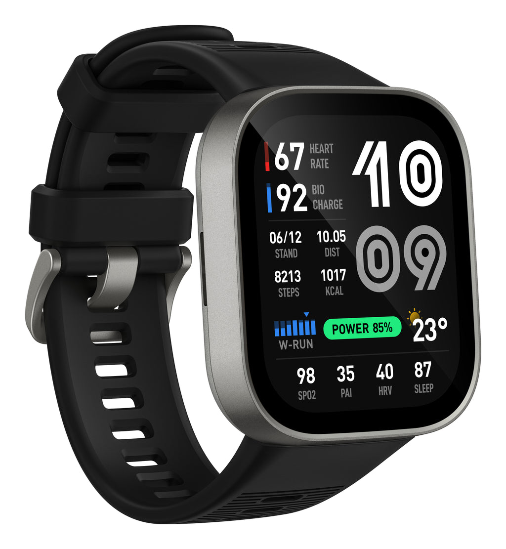 Amazfit Bip Max 5,2.07" AMOLED Digital 432 x 514 Pixeles Pantalla táctil Plata