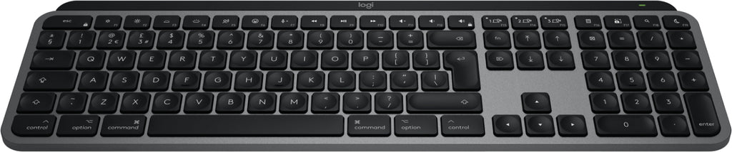 Logitech MX Keys S for Mac teclado Oficina RF Wireless + Bluetooth QWERTY Inglés (920-011635)