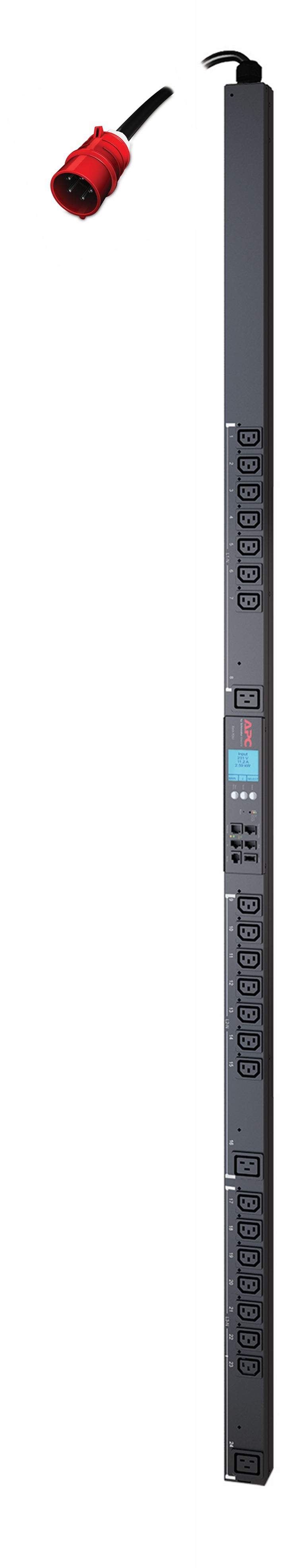 APC AP8681 unidad de distribución de energía (PDU) 24 salidas AC 0U Negro (2)