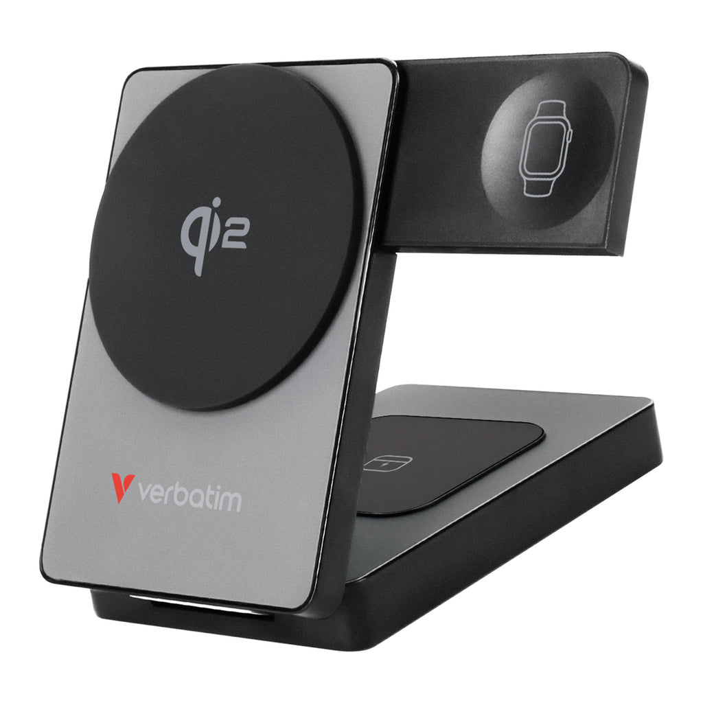 Verbatim 32294 batería externa Polímero de litio 5000 mAh Cargador inalámbrico Gris (2)