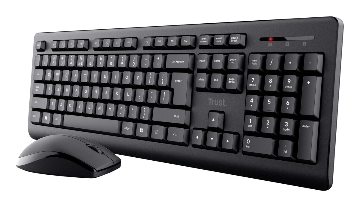 Trust Primo teclado Ratón incluido Oficina RF inalámbrico QWERTY Español Negro (2)