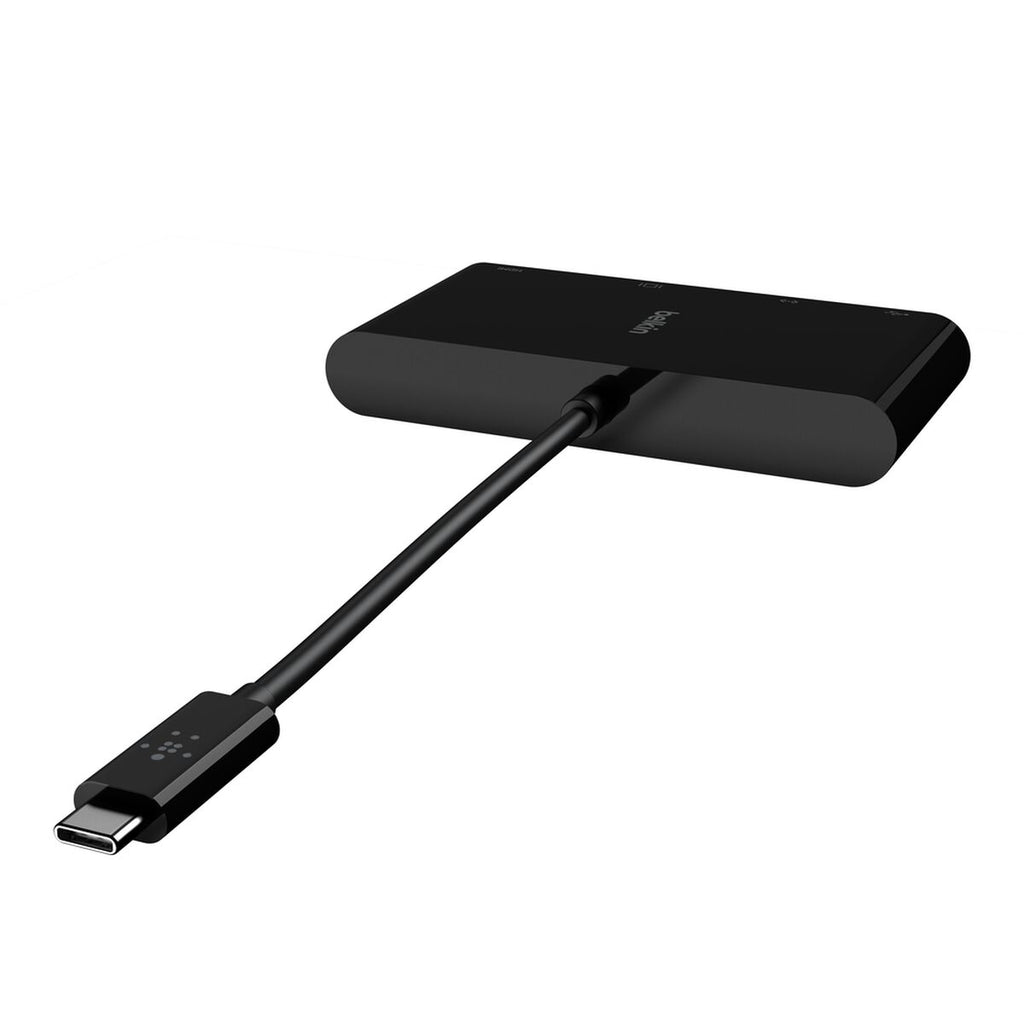 Adaptador multipuerto - USB-C - VGA, HDMI - 1GbE