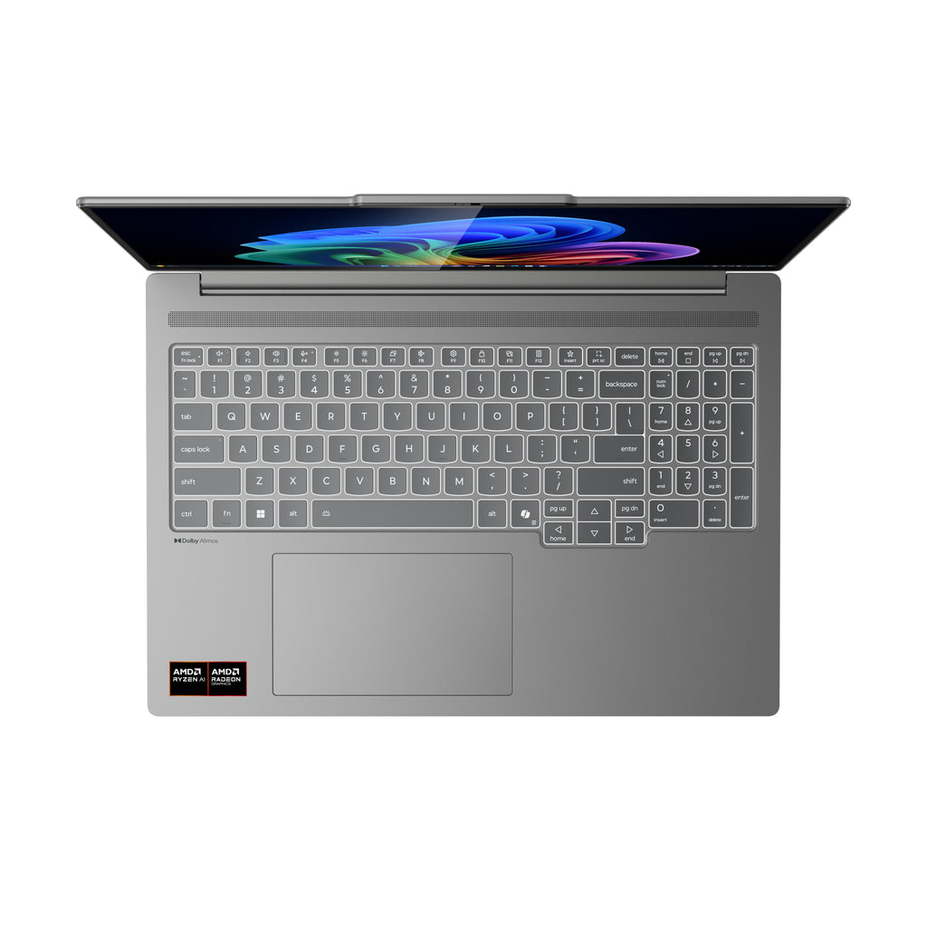 Lenovo IdeaPad Pro 5 16AKP10 Copilot+ PC AMD Ryzen AI 5 340 Portátil 40,6 cm (16") 2.8K 16 GB LPDDR5x-SDRAM 1 TB SSD NVIDIA GeForce RTX 5050 Wi-Fi 7 (802.11be) Windows 11 Home Gris Inglés (9)