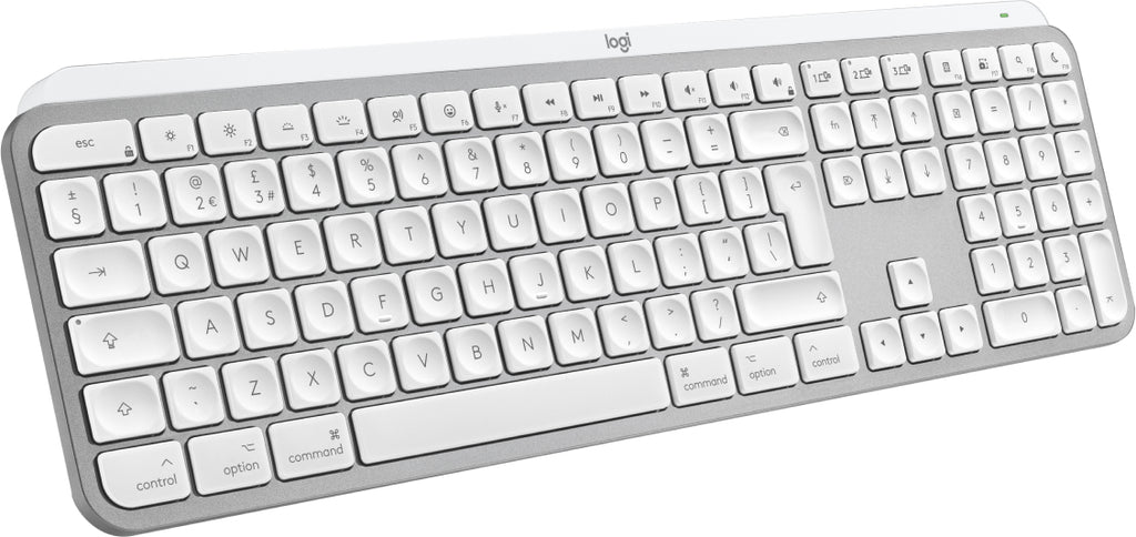 Logitech MX Keys S for Mac teclado Oficina RF Wireless + Bluetooth QWERTY Inglés (920-011636)