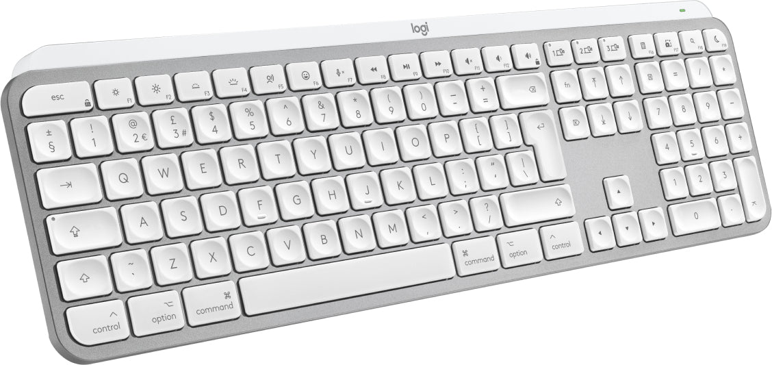 Logitech MX Keys S for Mac teclado Oficina RF Wireless + Bluetooth QWERTY Inglés (920-011636)