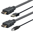 Vivolink PROHDMIUSBAB4 adaptador de cable de vídeo 4 m Negro (2)
