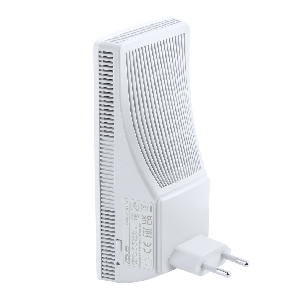 ASUS RP-BE58 Doble banda (2,4 GHz / 5 GHz) Wi-Fi 7 (802.11be) Blanco 1 Interno (7)