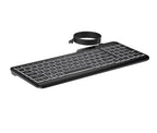 HP 400 Backlit Wired Keyboard teclado Hogar USB Negro (3)
