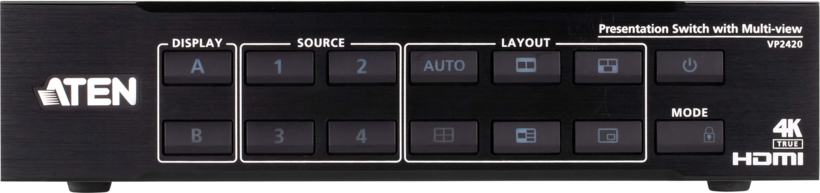 Selector/splitter ATEN HDMI 4:2 VP2420-AT-G (2)
