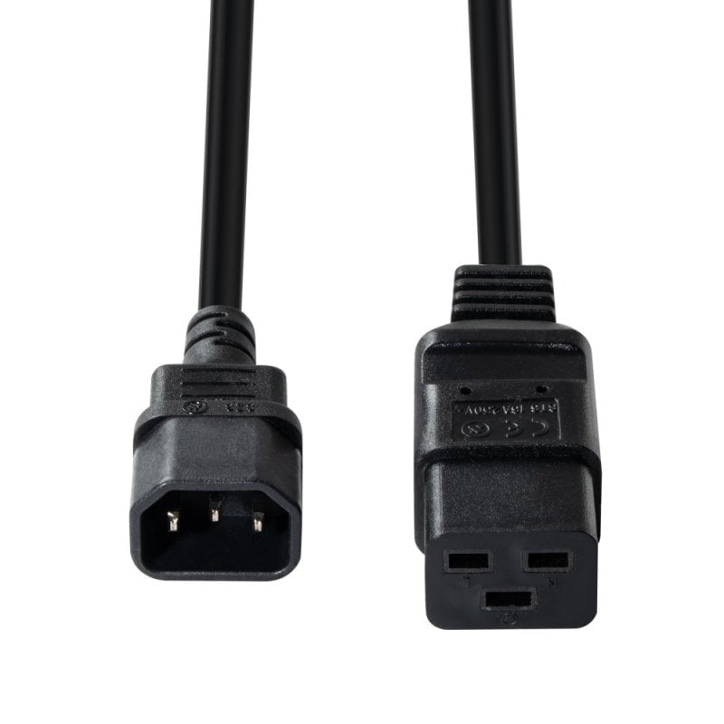 Lindy 30491 cable de transmisión Negro 2 m IEC C14 IEC C19 (4)