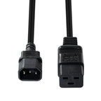 Lindy 30491 cable de transmisión Negro 2 m IEC C14 IEC C19 (4)