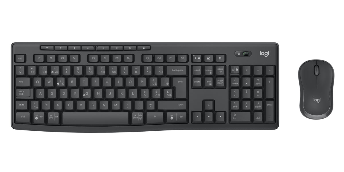Logitech MK370 Combo for Business teclado Ratón incluido Oficina Bluetooth QWERTZ Suizo Grafito (4)