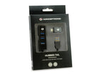 Conceptronic HUBBIES04B hub de interfaz USB 3.2 Gen 1 (3.1 Gen 1) Type-A 5000 Mbit/s Negro (3)