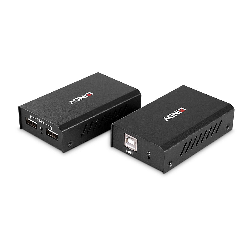 Lindy 43408 extensor audio/video Transmisor y receptor de señales AV Negro (3)