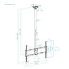 TooQ LPCE11100TSLI-B soporte para TV 2,54 m (100") (5)
