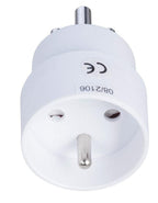 Microconnect GRUPADK adaptador de enchufe eléctrico Tipo K (DK) Tipo E (FR) Blanco (3)