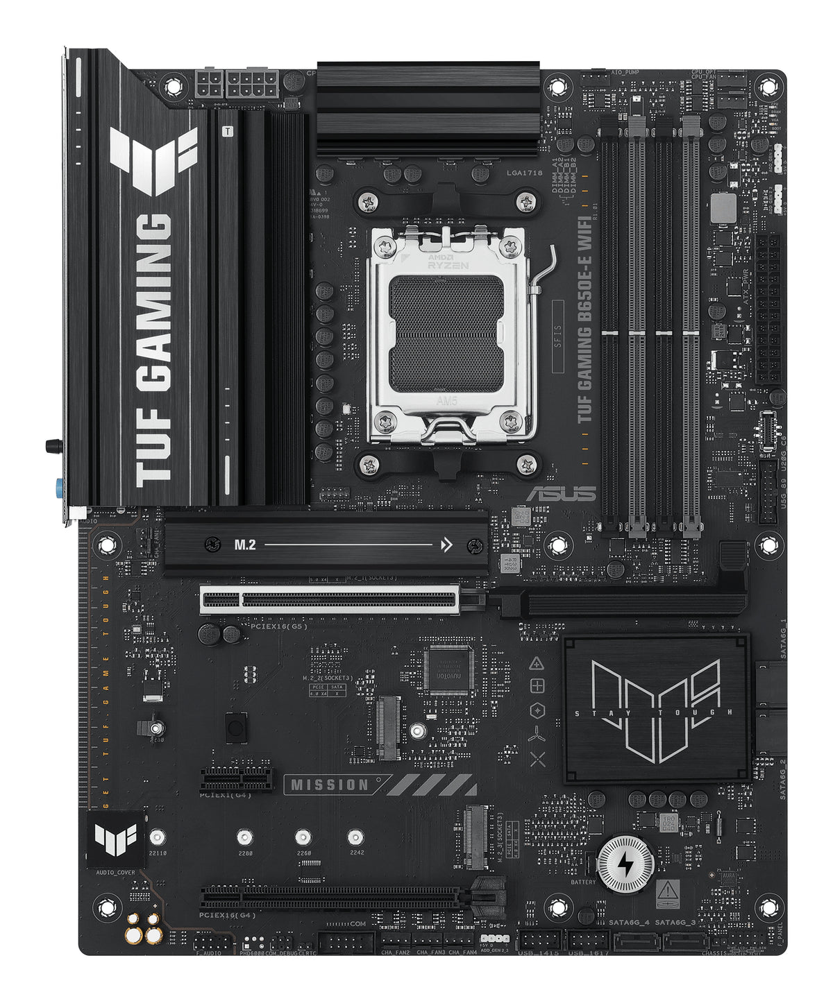 ASUS TUF GAMING B650E-E WIFI AMD B650 Zócalo AM5 ATX (4)