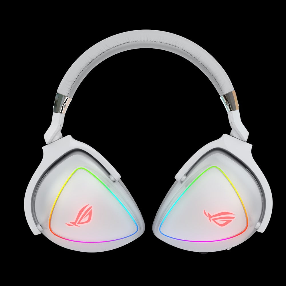 ASUS ROG Delta - White Edition - auricular - tamaño completo - cableado - USB