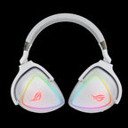ASUS ROG Delta - White Edition - auricular - tamaño completo - cableado - USB