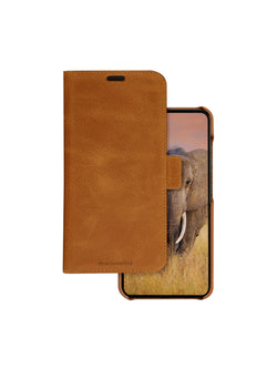 dbramante1928 Lynge funda para teléfono móvil 17 cm (6.7") Funda cartera Bronceado