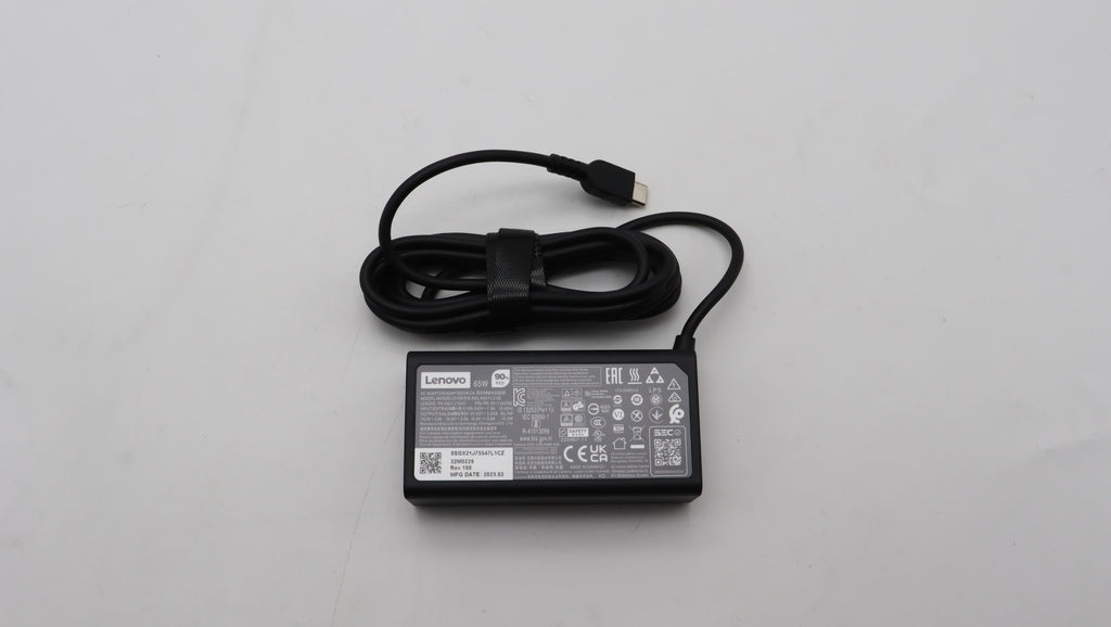 Lenovo 5A11J62092 adaptador e inversor de corriente Interior 65 W Negro (2)