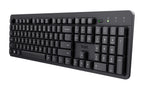 Trust Ody II teclado Oficina RF inalámbrico QWERTY Nórdico Negro