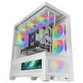Mars Gaming MCLCDXW carcasa de ordenador Midi Tower Blanco (2)