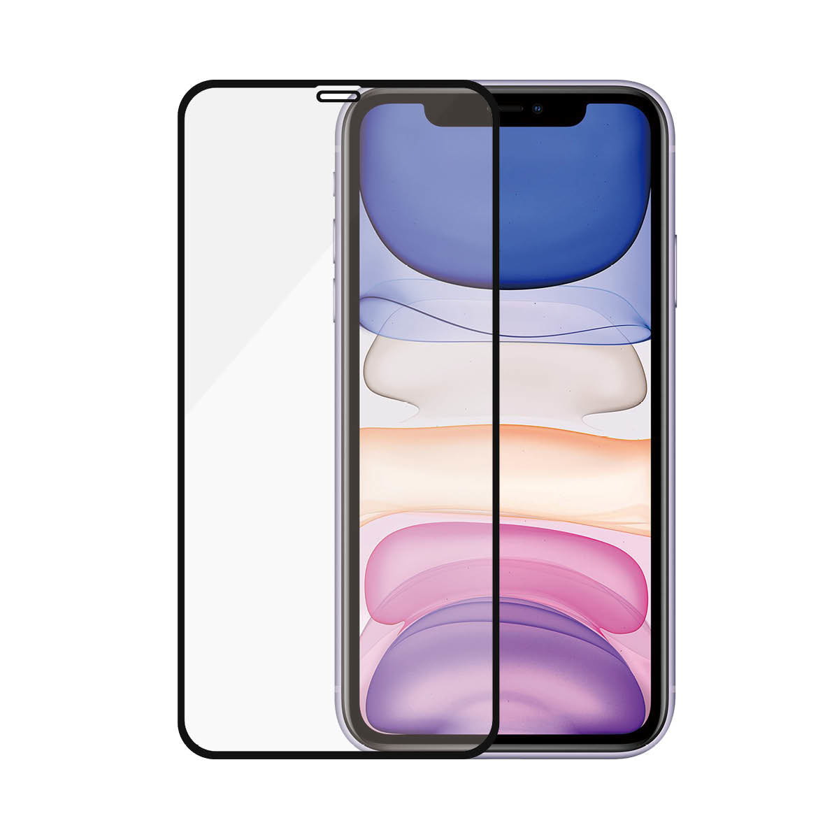 PanzerGlass ® Screen Protector iPhone 11, XR, Edge-to-Edge Protector de pantalla