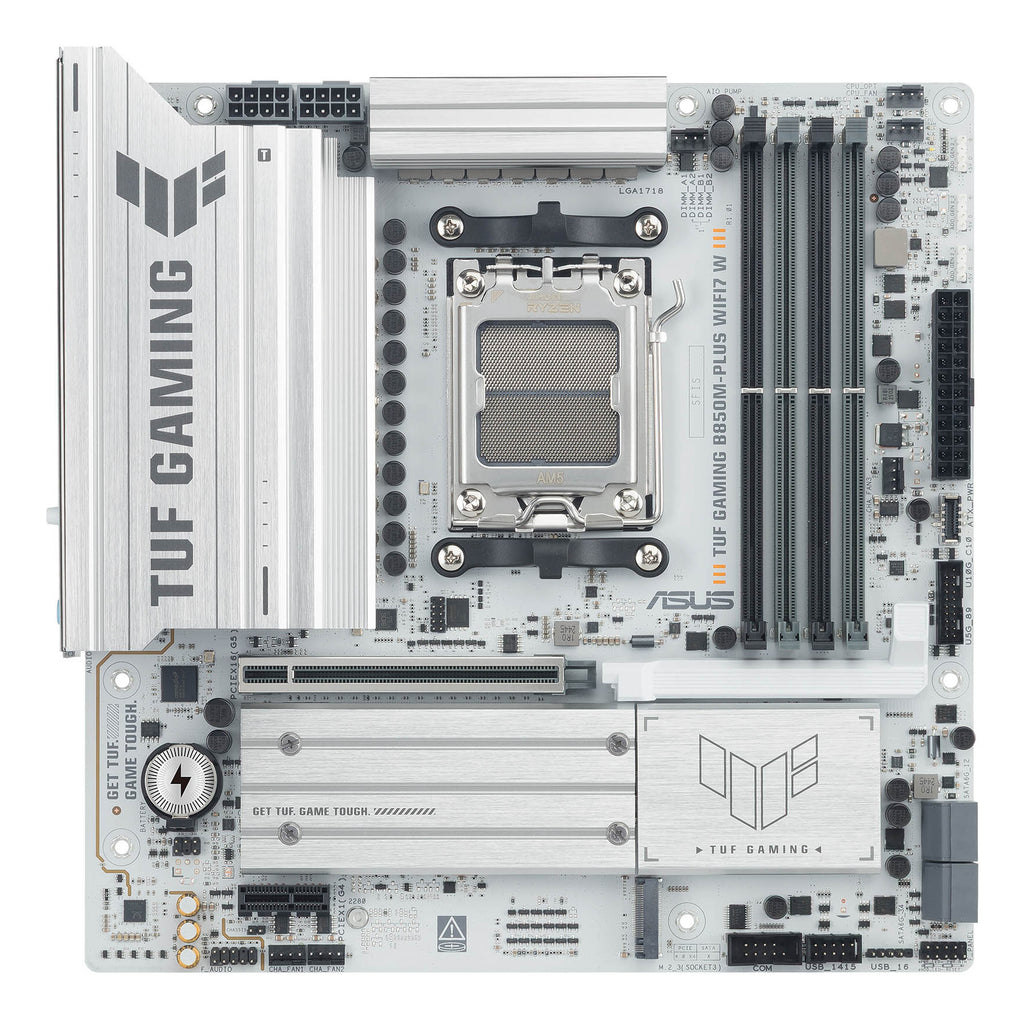 ASUS TUF GAMING B850M-PLUS WIFI7 W AMD B850 Zócalo AM5 micro ATX (2)