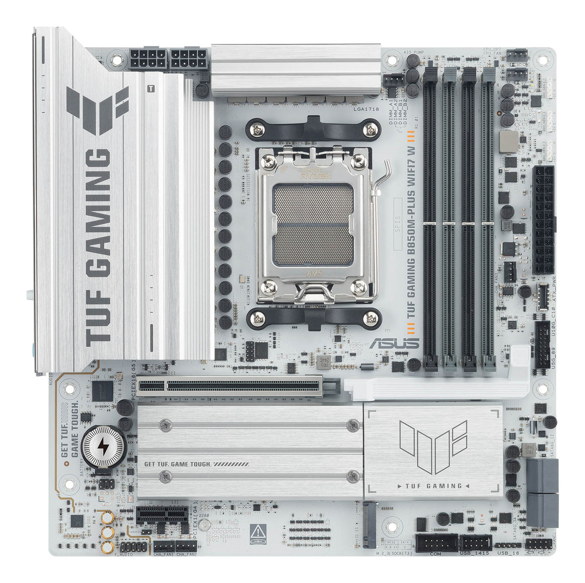 ASUS TUF GAMING B850M-PLUS WIFI7 W AMD B850 Zócalo AM5 micro ATX (2)