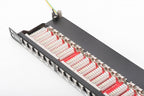 Digitus CAT 6, Class E High Denisity Patch Panel, shielded, black (2)