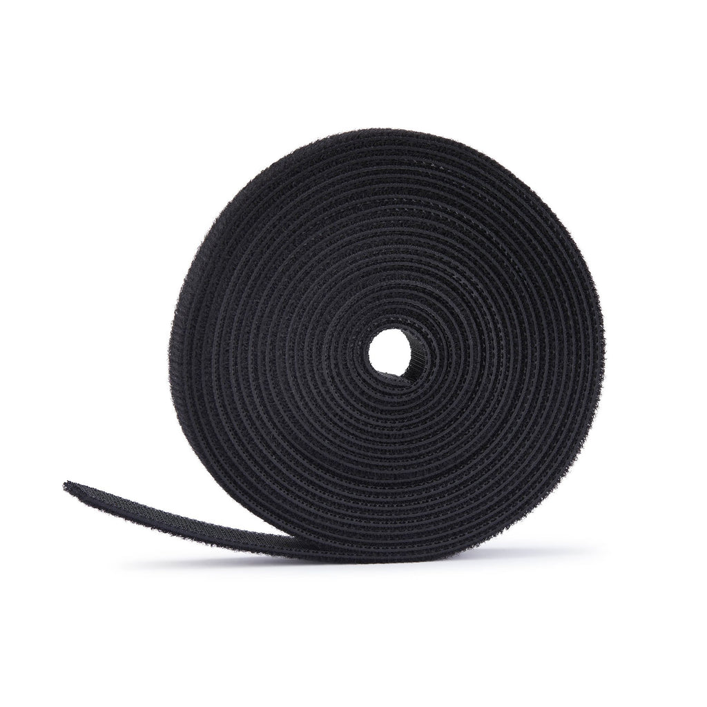 StarTech.com HKLP7505B organizador de cables Universal Bridas adherentes para cables Negro (2)