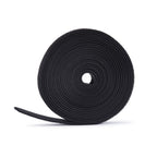 StarTech.com HKLP7505B organizador de cables Universal Bridas adherentes para cables Negro (2)