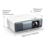 BenQ TK710STi Proyector de corto alcance 3200 lúmenes ANSI DLP UHD 4K (3840x2160) 3D Negro, Blanco (4)