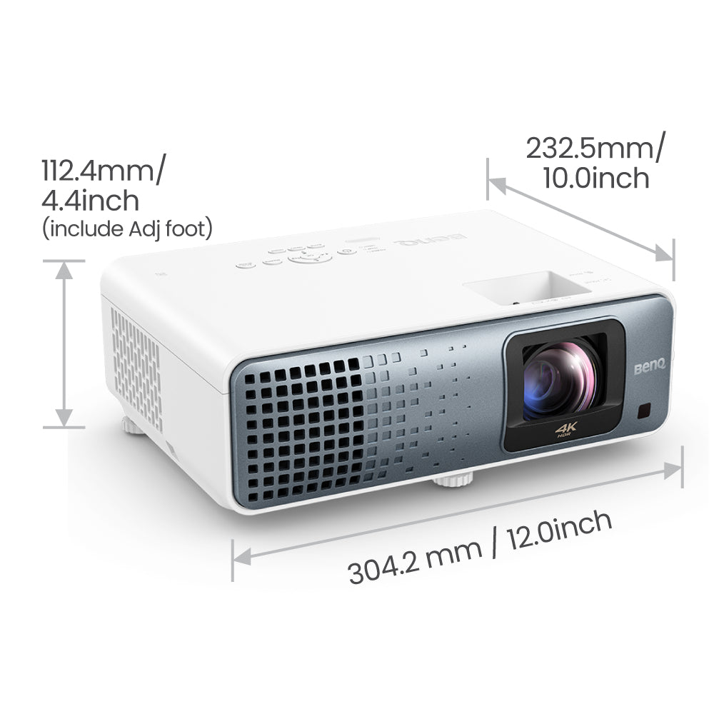 BenQ TK710STi Proyector de corto alcance 3200 lúmenes ANSI DLP UHD 4K (3840x2160) 3D Negro, Blanco (4)