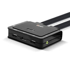 Lindy 42344 interruptor KVM Montaje en rack Negro (3)